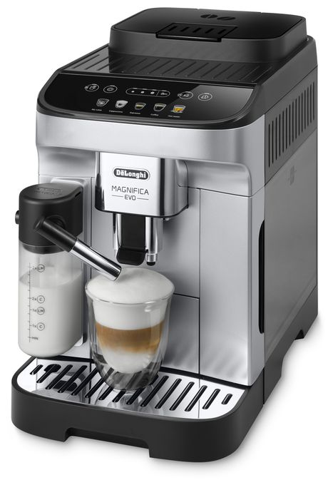 Kaffeevollautomat 15 bar 1,8 l 250 g  Magnifica Evo ECAM290.61.SB (Schwarz, Silber) 