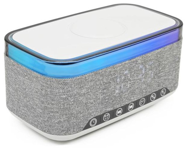 Bluetooth FM Radio Uhr  CRQ-225 (Grau) 