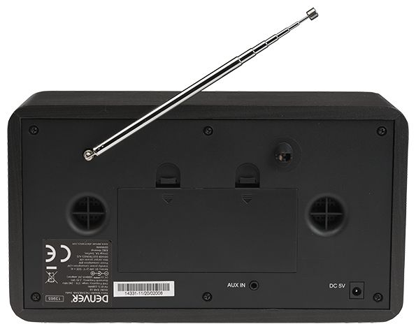 Bluetooth DAB+, FM Radio Tragbar  DAB-18 (Grau) 