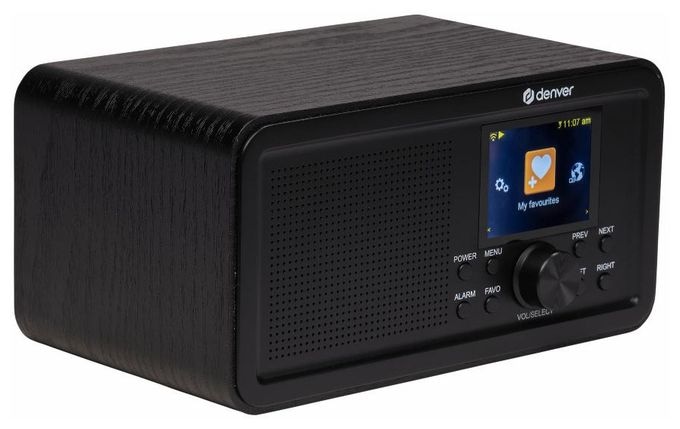Bluetooth DAB+, FM Radio Persönlich  DIR-200 (Schwarz) 