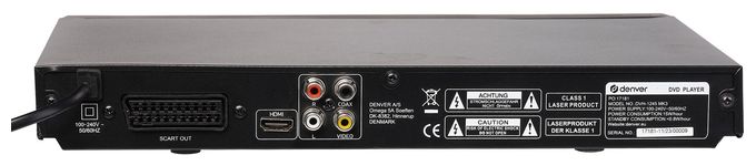 DVD Player 1080p DVH-1245MK3 