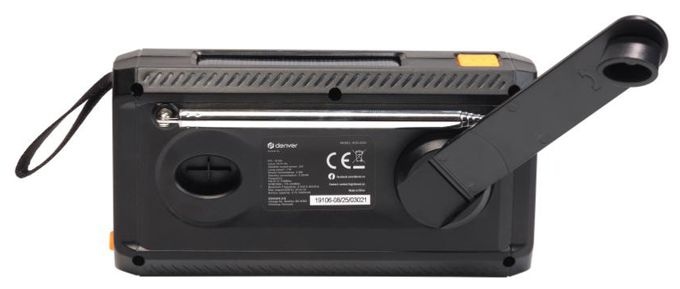 DAB+, FM Radio Tragbar  SCD-2033 (Schwarz) 