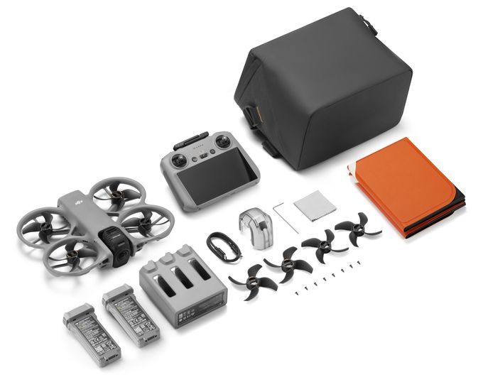 15520 x 7760 Pixel Oktocopter Multicopter/Drohne Flugzeit: 23 min  Avata 360 Fly More Combo (RC 2) (Grau) 