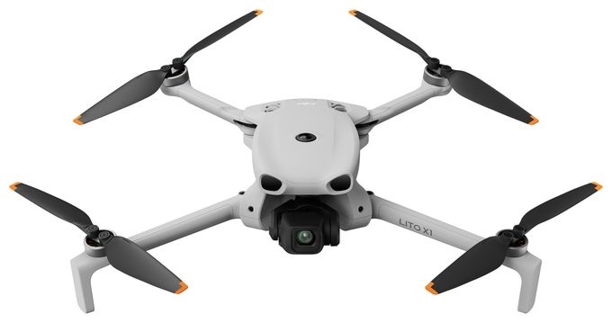 Quadrocopter Multicopter/Drohne Flugzeit: 36 min  Lito X1 Fly More Combo (Grau) 