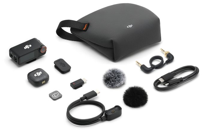  Mic 3 (1 TX+1 RX) (Schwarz) 