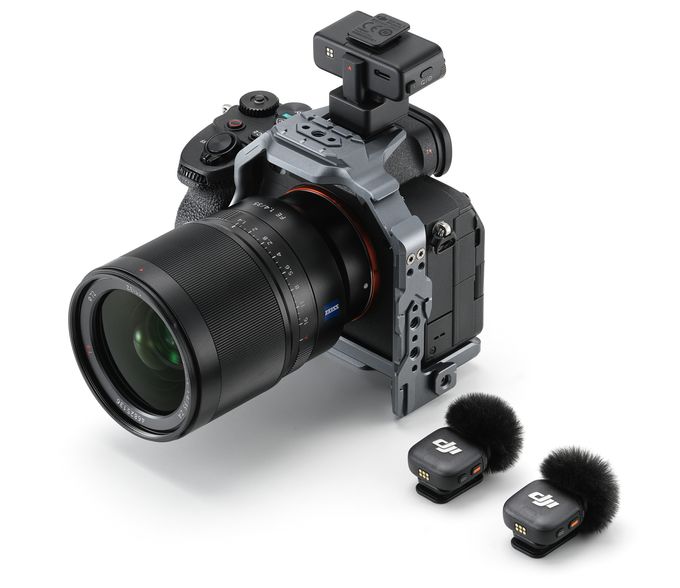  Mic 3 (2TX+1 RX+Charging Case) (Schwarz) 