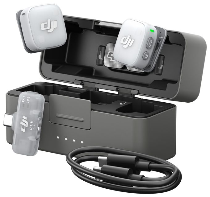 Mic Mini 2 (2 TX + 1 RX + Charging Case) 
