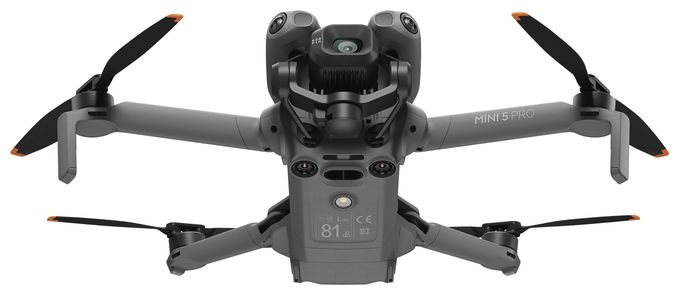 8192 x 6144 Pixel Quadrocopter Multicopter/Drohne Flugzeit: 36 min  Mini 5 Pro Fly More Combo (DJI RC-N3) (Schwarz, Grau) 