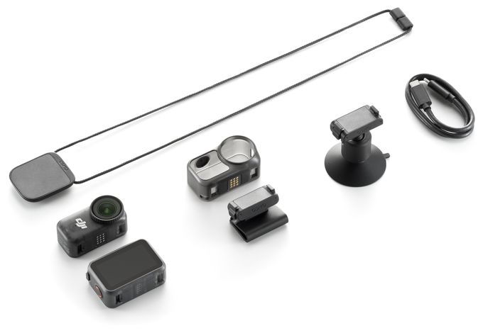 6880 x 5160 Pixel Aktion Kamera 143° 35 MP  Osmo Nano Standard Combo (Schwarz) 