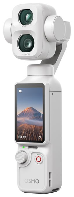7680 x 4320 Pixel Actioncam  Osmo Pocket 4P Vlog Combo (Weiß) 
