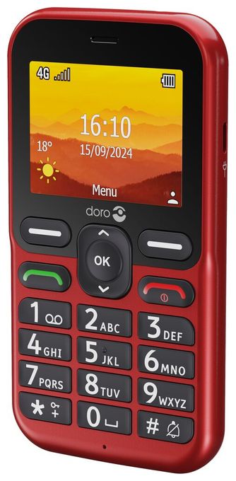 4G Smartphone 6,1 cm (2.4 Zoll 2 MP Single SIM  Leva L10 (Rot) 