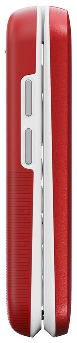4G Smartphone 7,11 cm (2.8 Zoll) 2 MP Single SIM  Leva L30 (Rot, Weiß) 