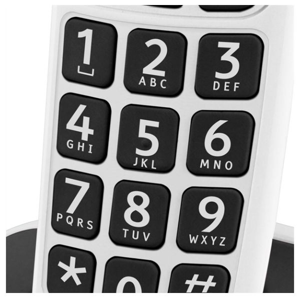 DECT-Telefon  PhoneEasy 100w (Weiß) 