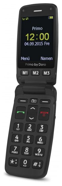 6,1 SIM 0,3 Smartphone cm Zoll) MP Doro 2G bei (Schwarz) (2.4 406 Single Boomstore
