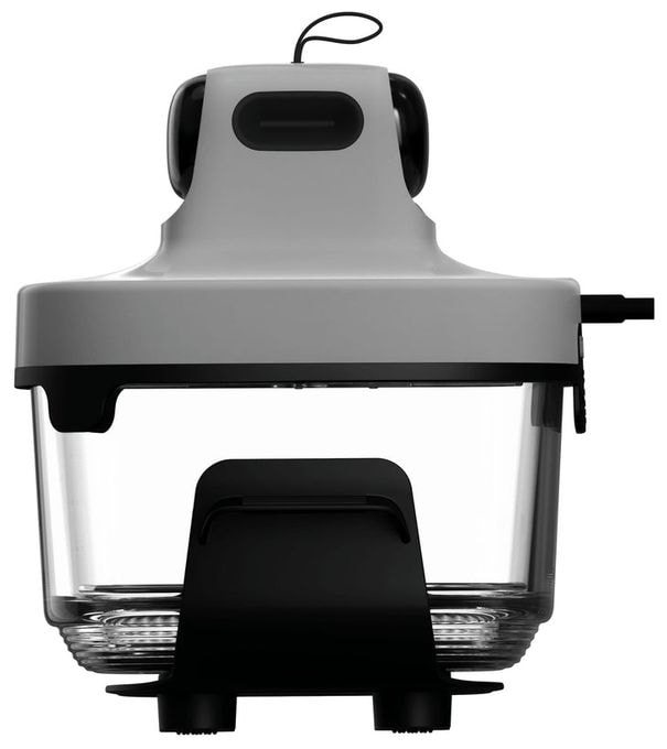 Heißluftfritteuse 1500 W (Schwarz, Transparent, Weiß) Tasti 