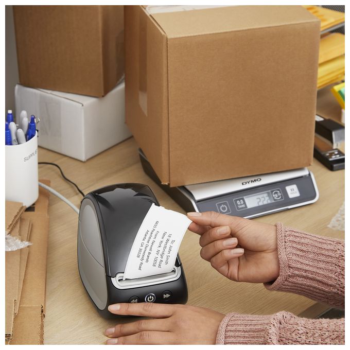 DYMO M10 Paketwaage | bis zu 10 kg | USB Briefwaage mit LCD-Bildschirm | 20 cm x 20 cm 