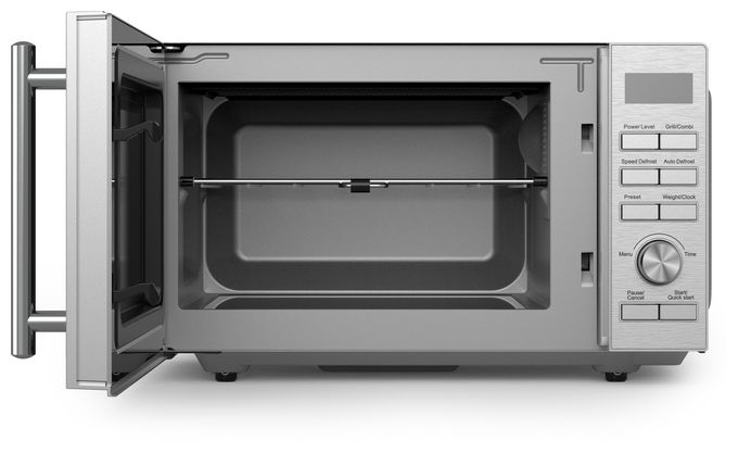 Standgeräte Solo 800 W Größe: klein 6 Stufen Grill  MTD2083FGS (Silber) 