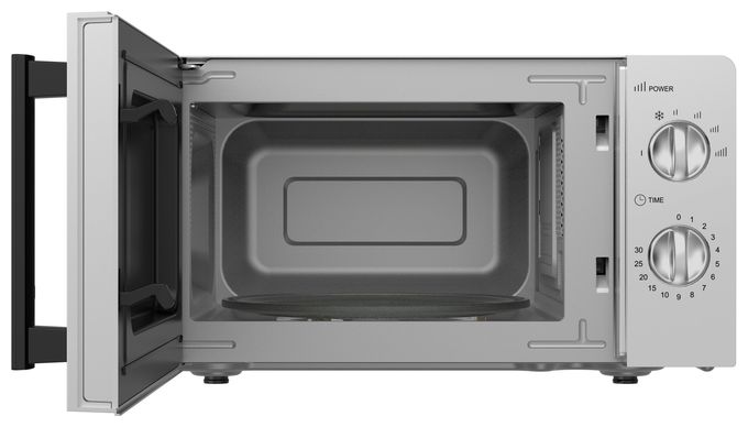 Freistehende Mikrowelle 700 W Größe: klein 6 Stufen  MTM2076IS (Silber) 