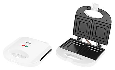 Sandwichmaker 750 W für 2 Sandwiches  S1170 (Weiß) 
