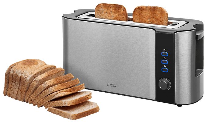Toaster 1000 W 2 Scheibe(n) 6 Stufen  ST10630SS (Schwarz, Silber) 