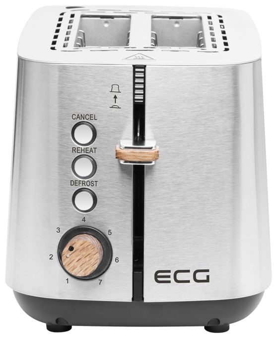 Toaster 925 W 2 Scheibe(n) 7 Stufen  ST2767 Timber (Edelstahl) 
