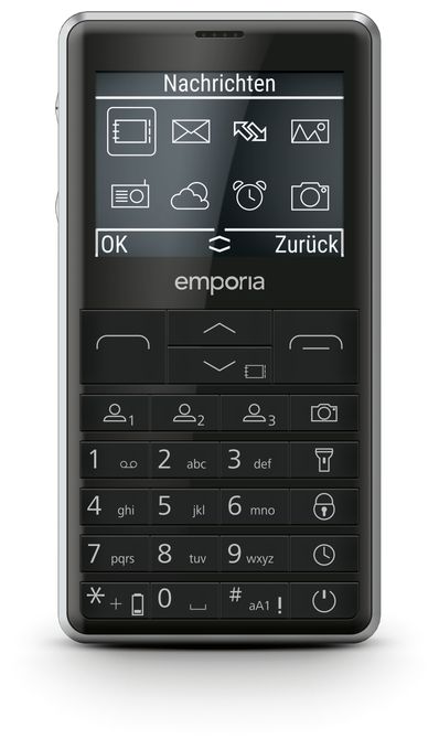 4G Smartphone 5,87 cm (2.31 Zoll) 2 MP Single SIM  Prime LTE (Schwarz) 