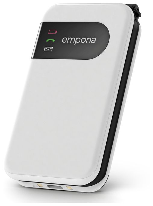 4G Smartphone 7,11 cm (2.8 Zoll) Single SIM  SimpliCity glam (Weiß) 