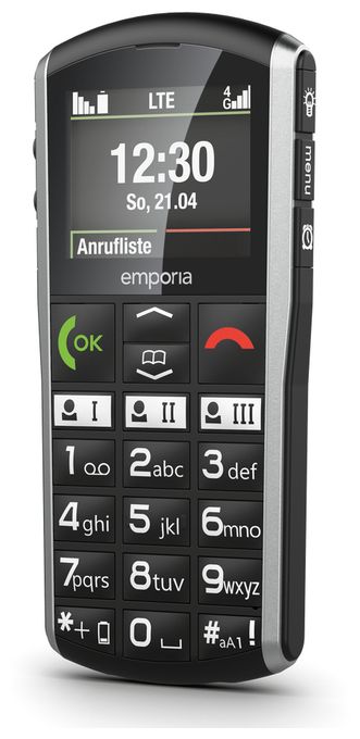 4G Smartphone 5,08 cm (2 Zoll) Single SIM  SimpliCity V27 (Schwarz, Silber) 