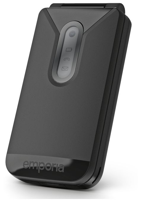 2G Smartphone 6,1 cm (2.4 Zoll 0,3 MP Single SIM  TALK glam (Schwarz) 