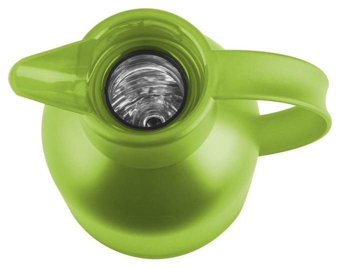  505763 SAMBA Quick Press Isolierkanne 1,0l Glas-Isolierkolben (Grün) 