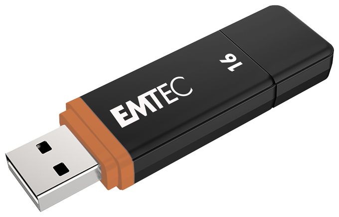 USB Typ-A Stick 16 GB  K100 10 Stück (Schwarz, Mehrfarbig) 