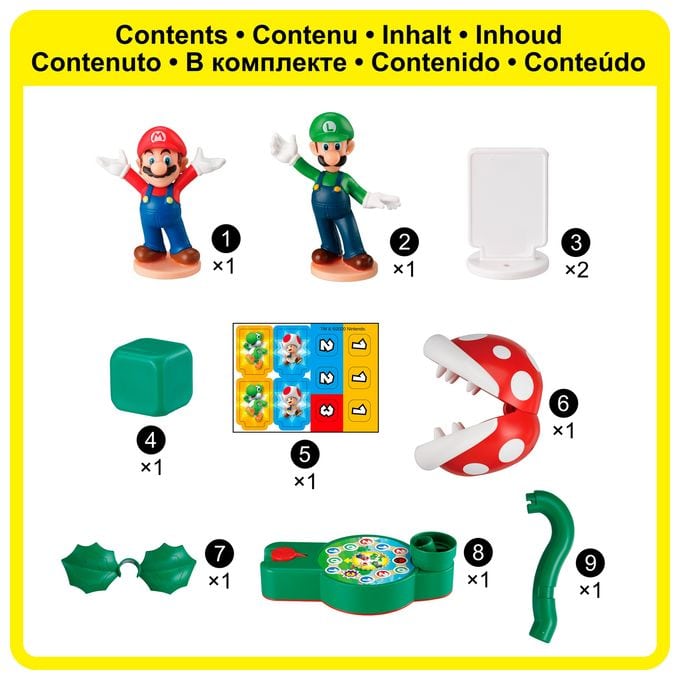 Brettspiel ab 4 Jahr(e) 7357 Super Mario Pirahna Plant Escape! 
