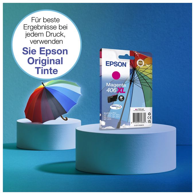 originale Druckerpatronen Magenta 12,5 ml 406XL C13T17H34010 