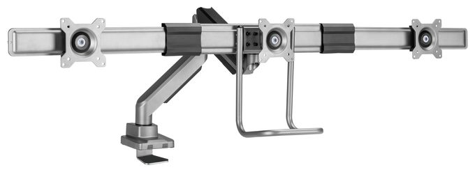 17"-27" Dreifach-Monitor-Tischhalterung 