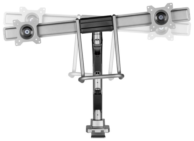 17"-32" Doppelmonitor-Tischhalterung 