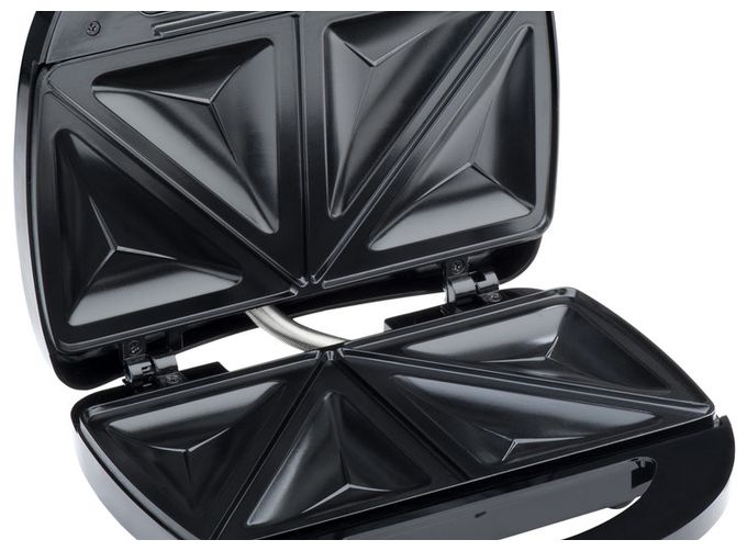 Sandwichmaker 750 W für 4 Sandwiches  Acado (Schwarz, Edelstahl) 