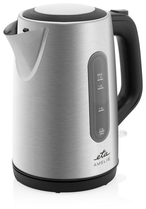 1,7 l Wasserkocher 2200 W  Amelie (Schwarz, Edelstahl) 