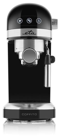 Siebträger Kaffeemaschine 20 bar 1465 W  Coffito (Schwarz) 