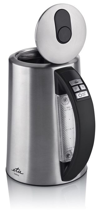 1,7 l Wasserkocher 2200 W  Elektra (Schwarz, Edelstahl) 