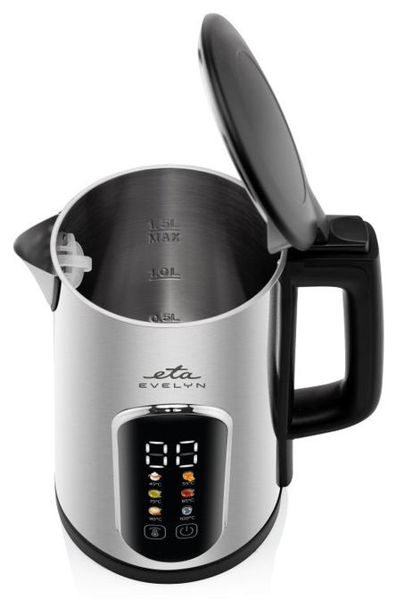 1,5 l Wasserkocher 2200 W  Evelyn (Edelstahl) 