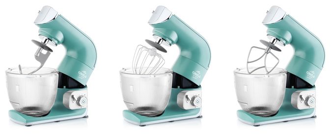 1200 W Küchenmaschine 5 l  Gratus di Vetro (Grün, Edelstahl) 