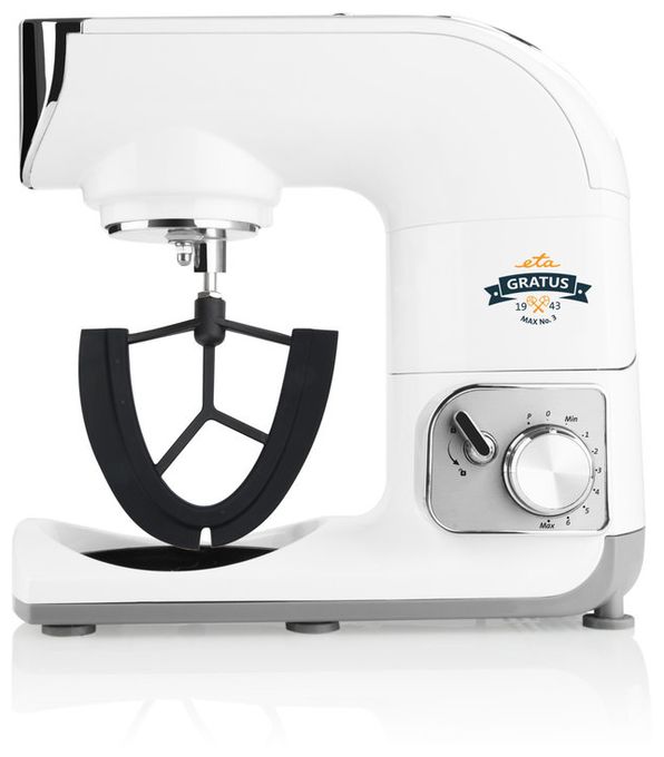1200 W Küchenmaschine 5,5 l  Gratus Max III (Weiß) 