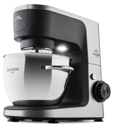 1200 W Küchenmaschine 4,5 l  Gratussino III (Schwarz, Grau) 