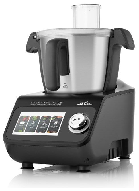 600 W Küchenmaschine 3,5 l mit Waage  Leonardo Plus (Schwarz, Grau) 