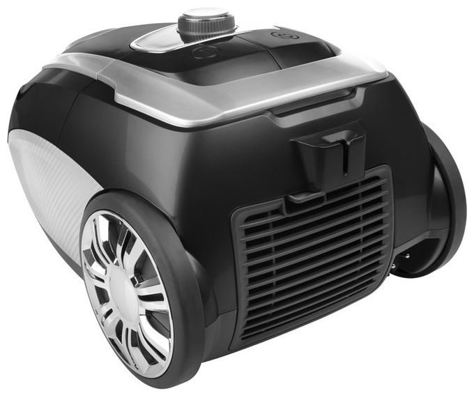 Bodenstaubsauger mit Staubbeutel 700 W HEPA  Mio II (Schwarz, Silber) 