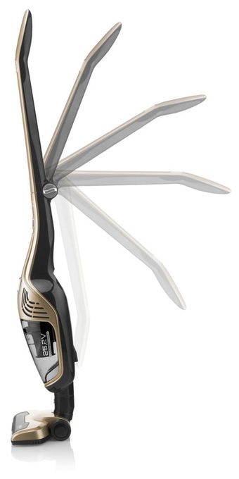 Handstaubsauger mit Staubbeutel bis 50 min Laufzeit 25,2 V Zyklonal  Moneto II (Gold) 