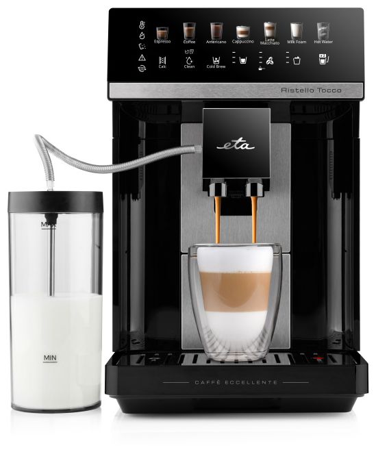 Kaffeevollautomat 1,8 l 450 g AutoClean  Ristello Tocco (Schwarz) 