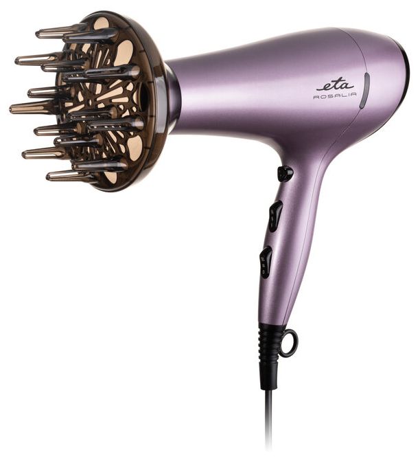 Haartrockner 2200 W  Rosalia (Schwarz, Violett) 