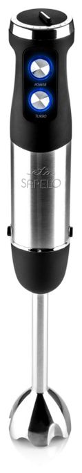 800 W Küchenmaschine 0,7 l (Schwarz, Satinierter Stahl) Sapelo 