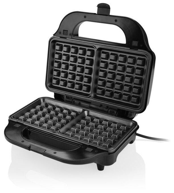 Sandwichmaker 900 W für 2 Sandwiches  Sorento Trio (Edelstahl) 